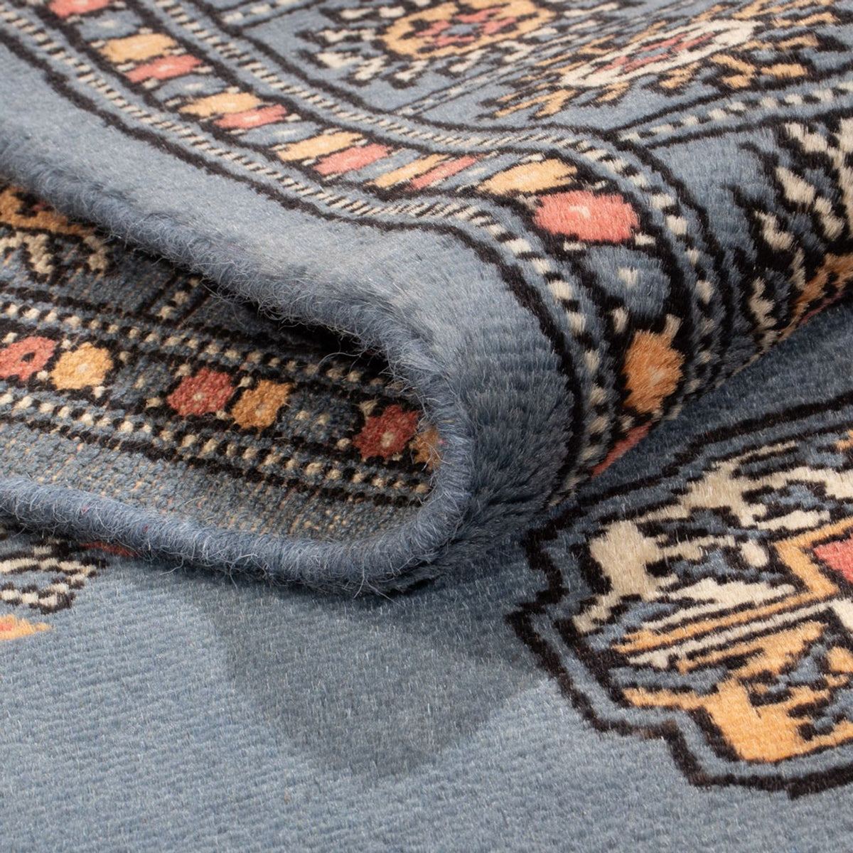 Läufer Pakistan - 209 x 76 cm - blau