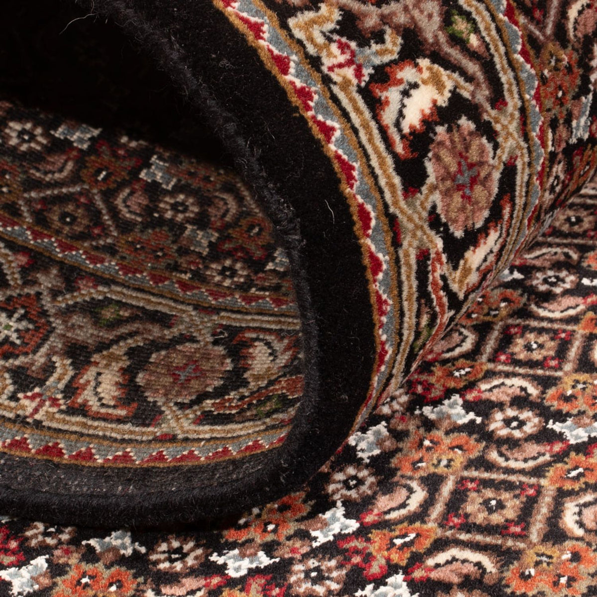 Läufer Orient - Täbriz - 202 x 85 cm - dunkelbeige