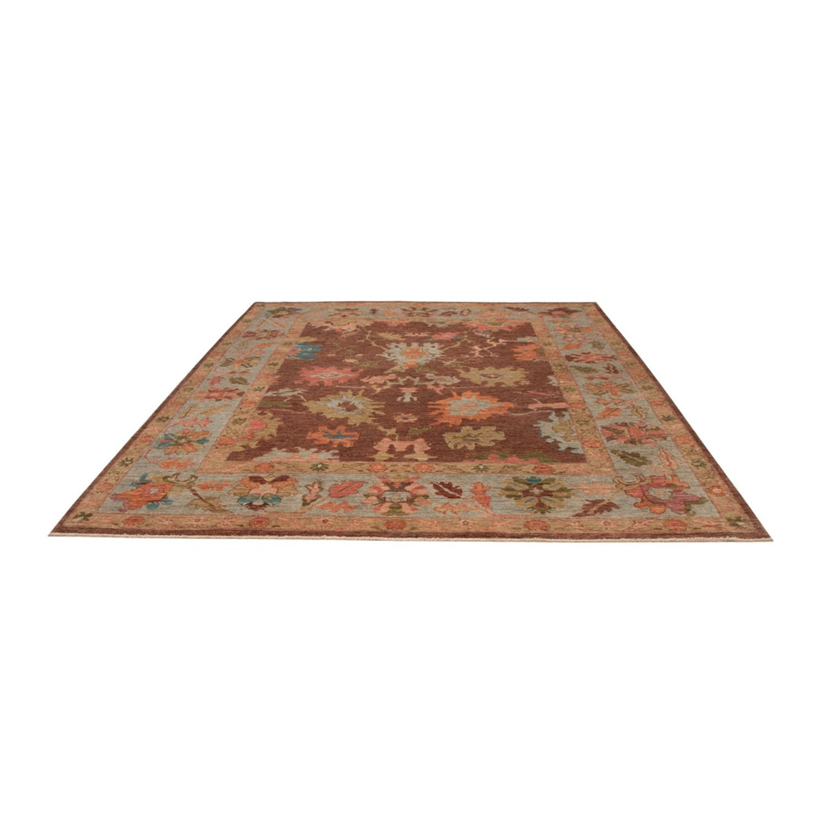 Ziegler Teppich - Usak - 298 x 244 cm - dunkelbeige
