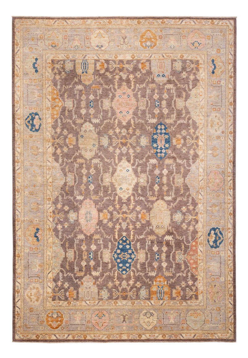 Ziegler Teppich - Usak - 353 x 244 cm - dunkelbeige