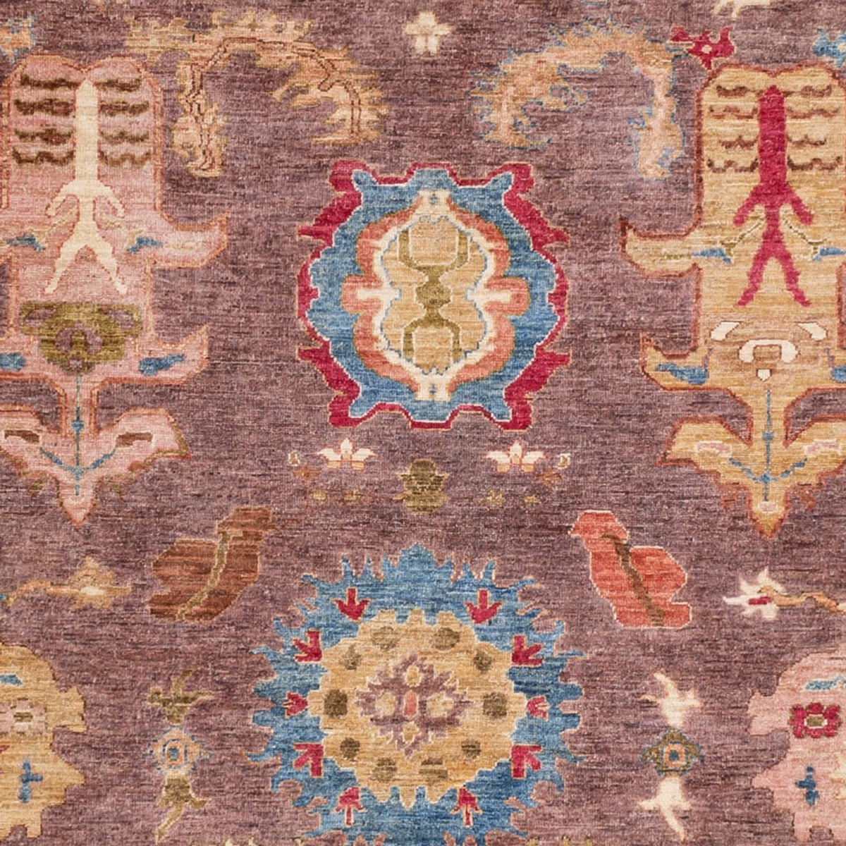 Ziegler Teppich - Usak - 288 x 253 cm - dunkelbeige