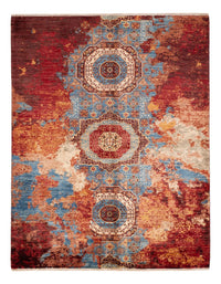 Designer Teppich - 198 x 153 cm - mehrfarbig