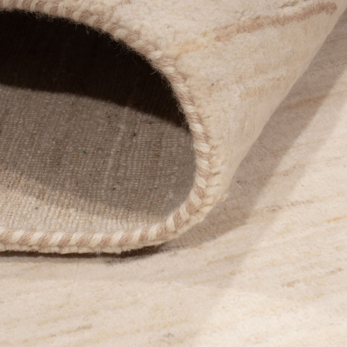 Gabbeh Teppich - Loribaft Indus - 202 x 155 cm - silber