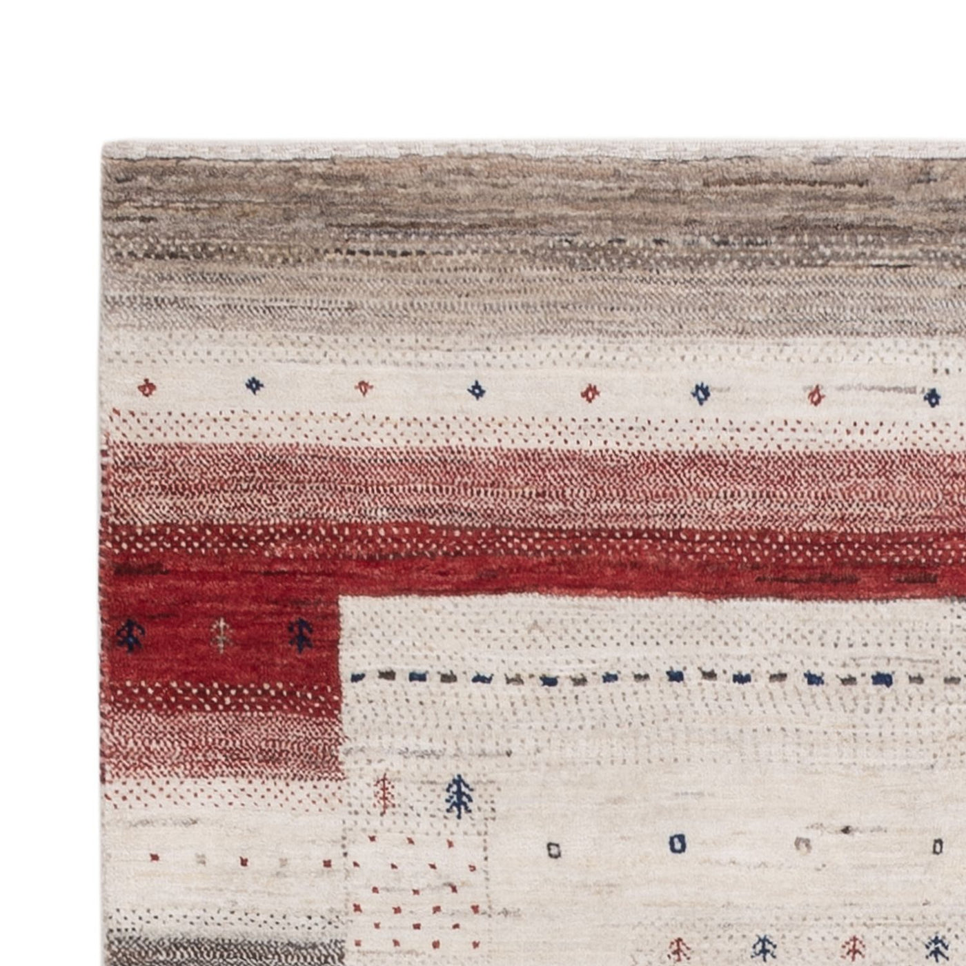 Indo Loribaft Teppich 184x124cm - Wollteppich