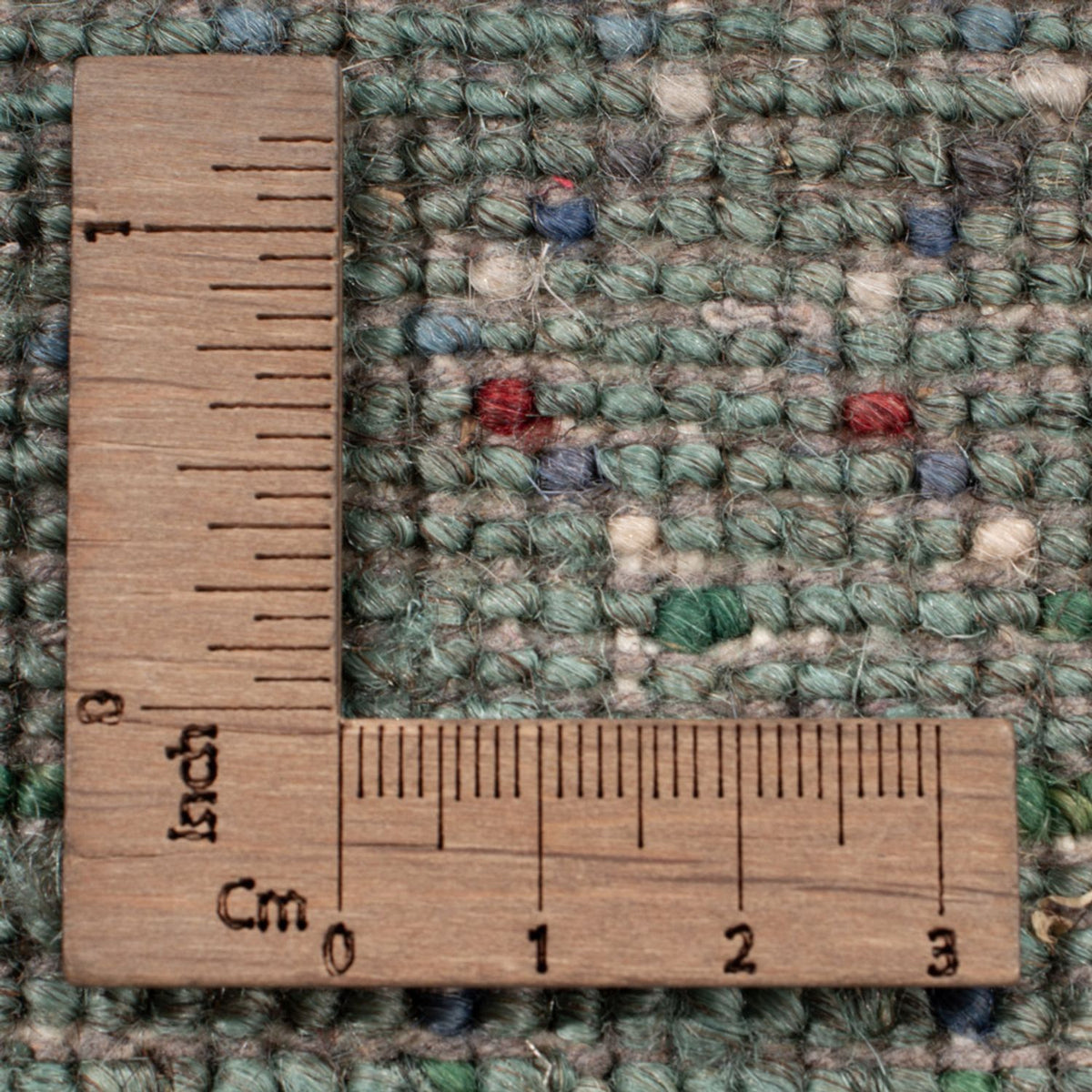 Gabbeh Teppich - Perser - 208 x 136 cm - dunkelgrün