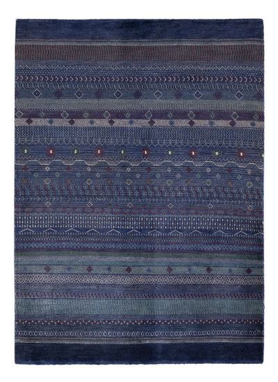 Gabbeh Persisch Teppich 140x191cm - Perserteppich Wollteppich
