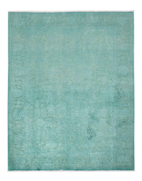 Designer Teppich - 196 x 156 cm - türkis