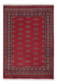Pakistan Teppich - 203 x 137 cm - rot