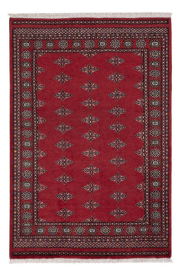 Pakistan Teppich - 208 x 140 cm - rot