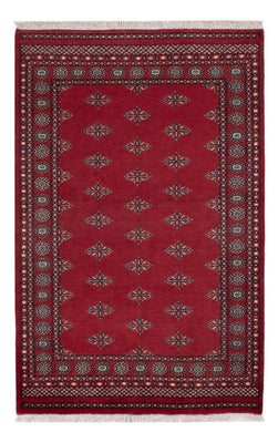 Pakistan Teppich - 217 x 139 cm - rot