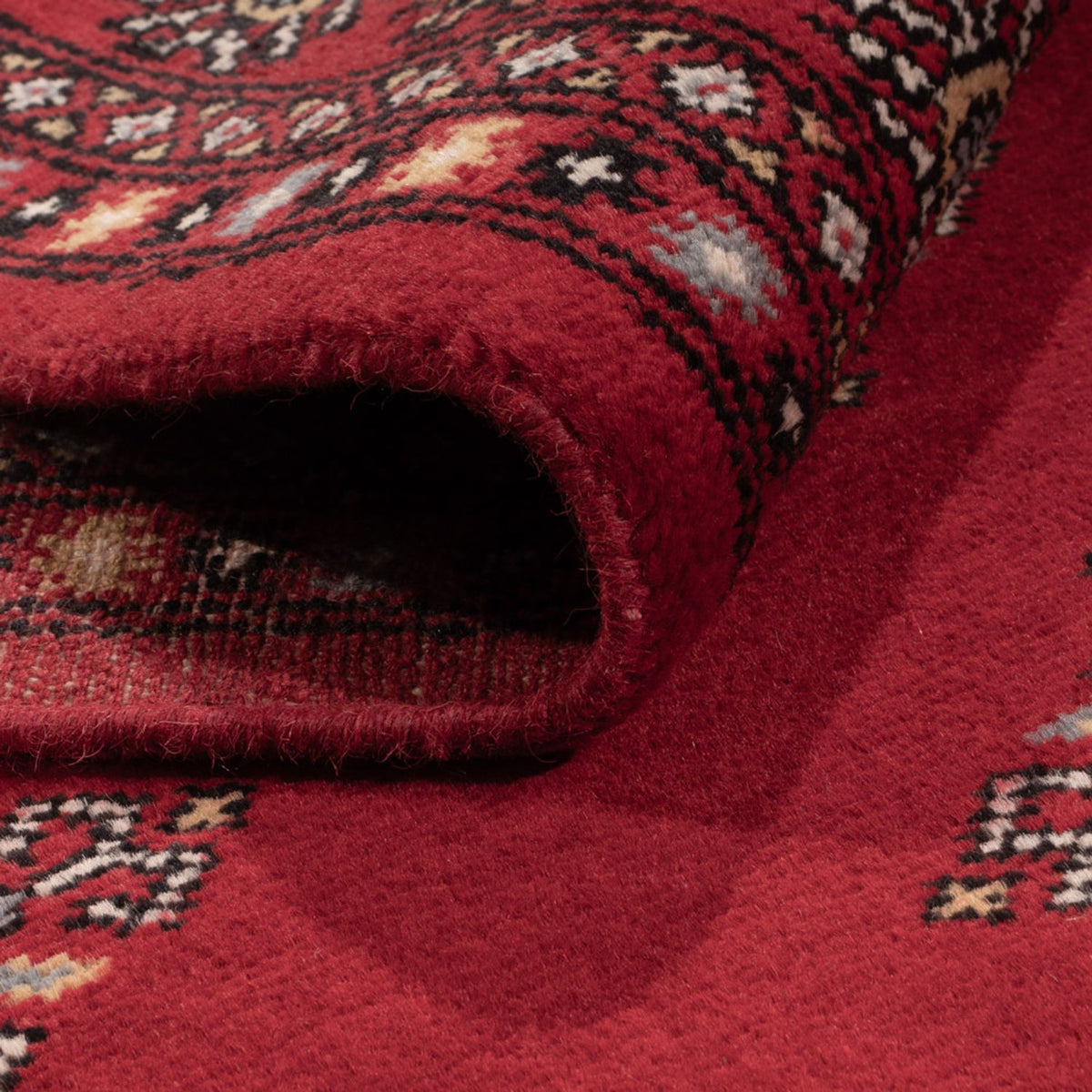 Pakistan Teppich - 217 x 139 cm - rot