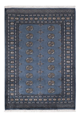 Pakistan Teppich - 198 x 140 cm - blau