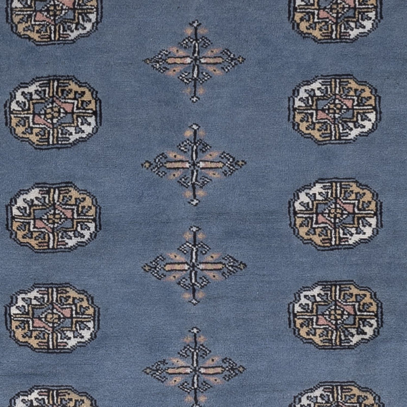 Pakistan Teppich - 198 x 140 cm - blau