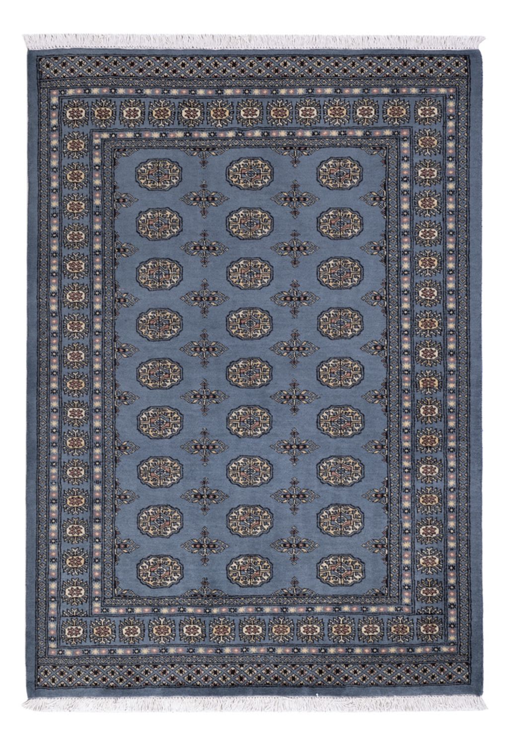 Pakistan Teppich - 199 x 140 cm - blau