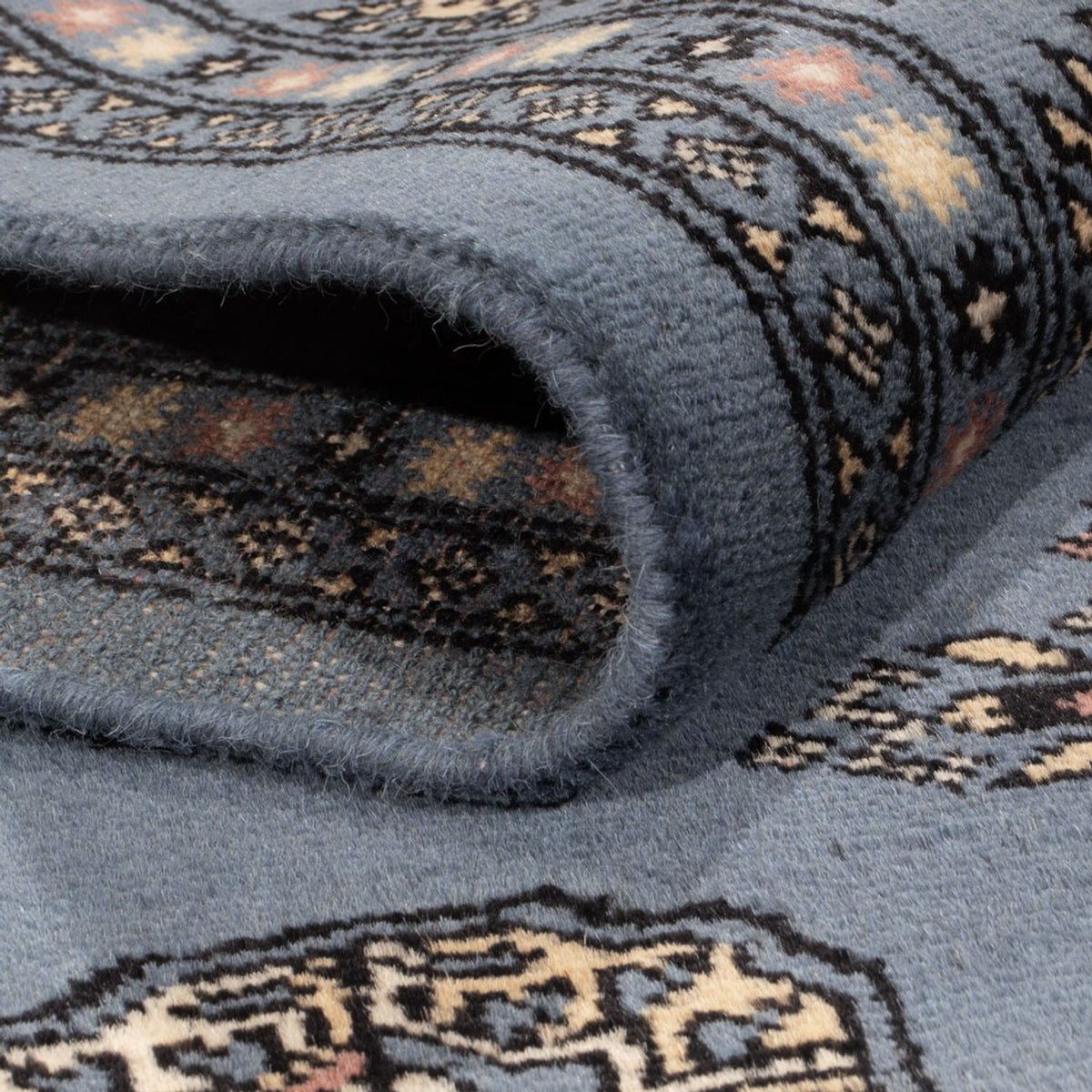 Pakistan Teppich - 199 x 140 cm - blau