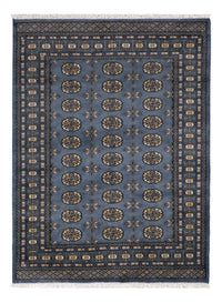 Pakistan Teppich - 190 x 139 cm - blau