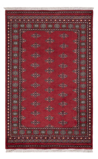 Pakistan Teppich - 215 x 137 cm - rot