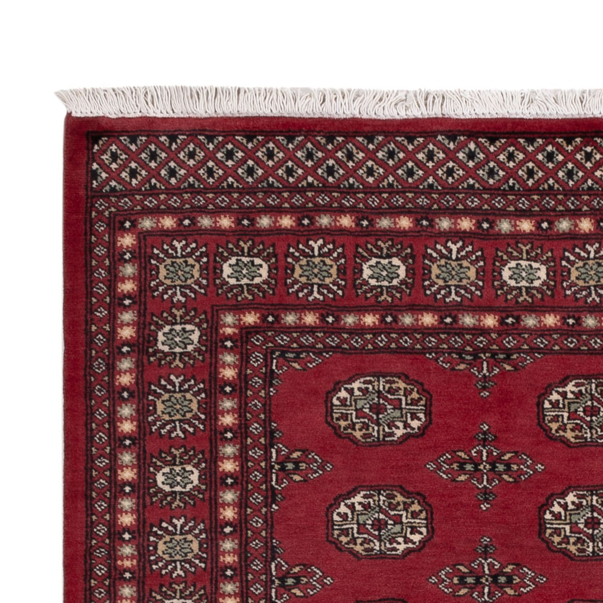 Pakistan Teppich - 204 x 141 cm - rot