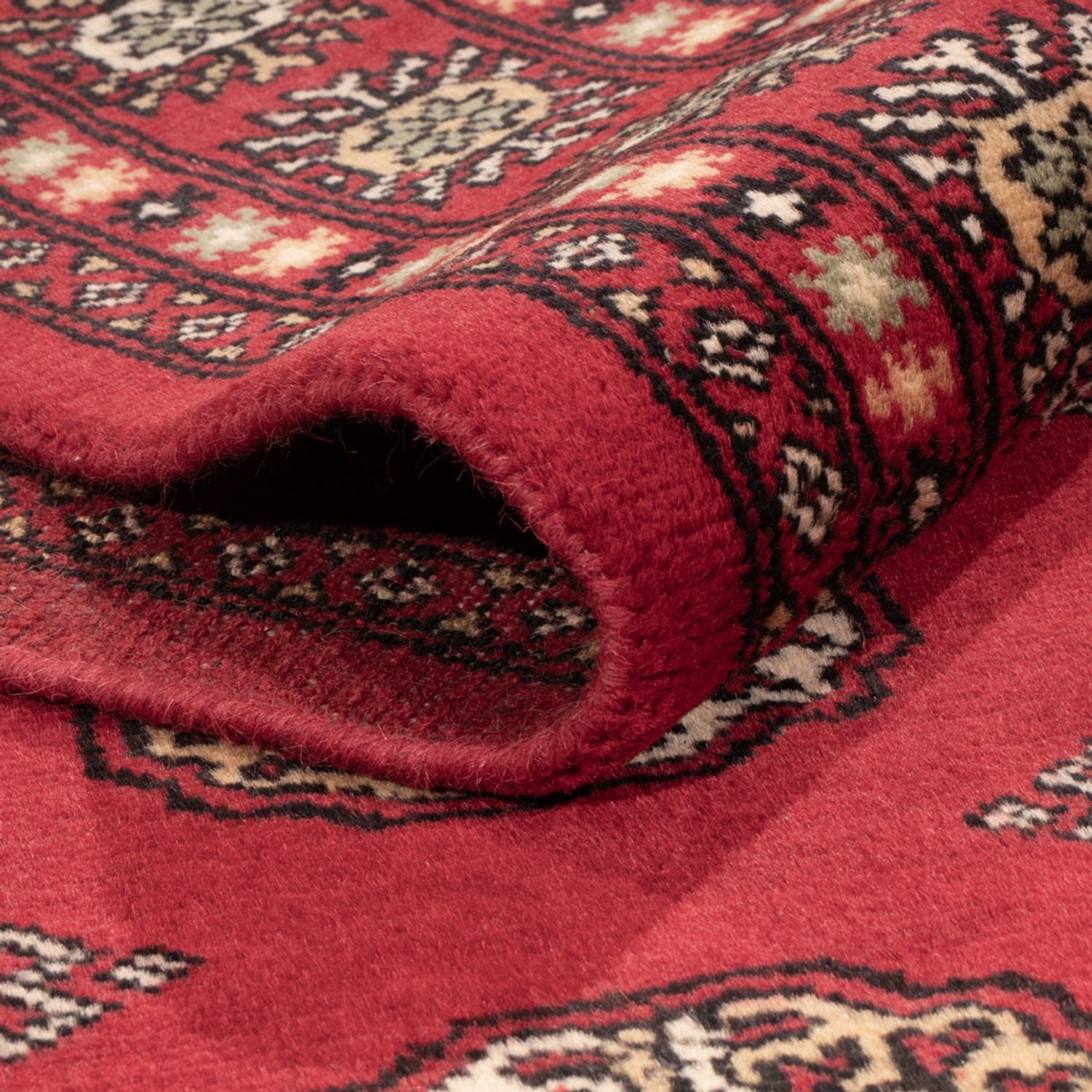 Pakistan Teppich - 204 x 141 cm - rot