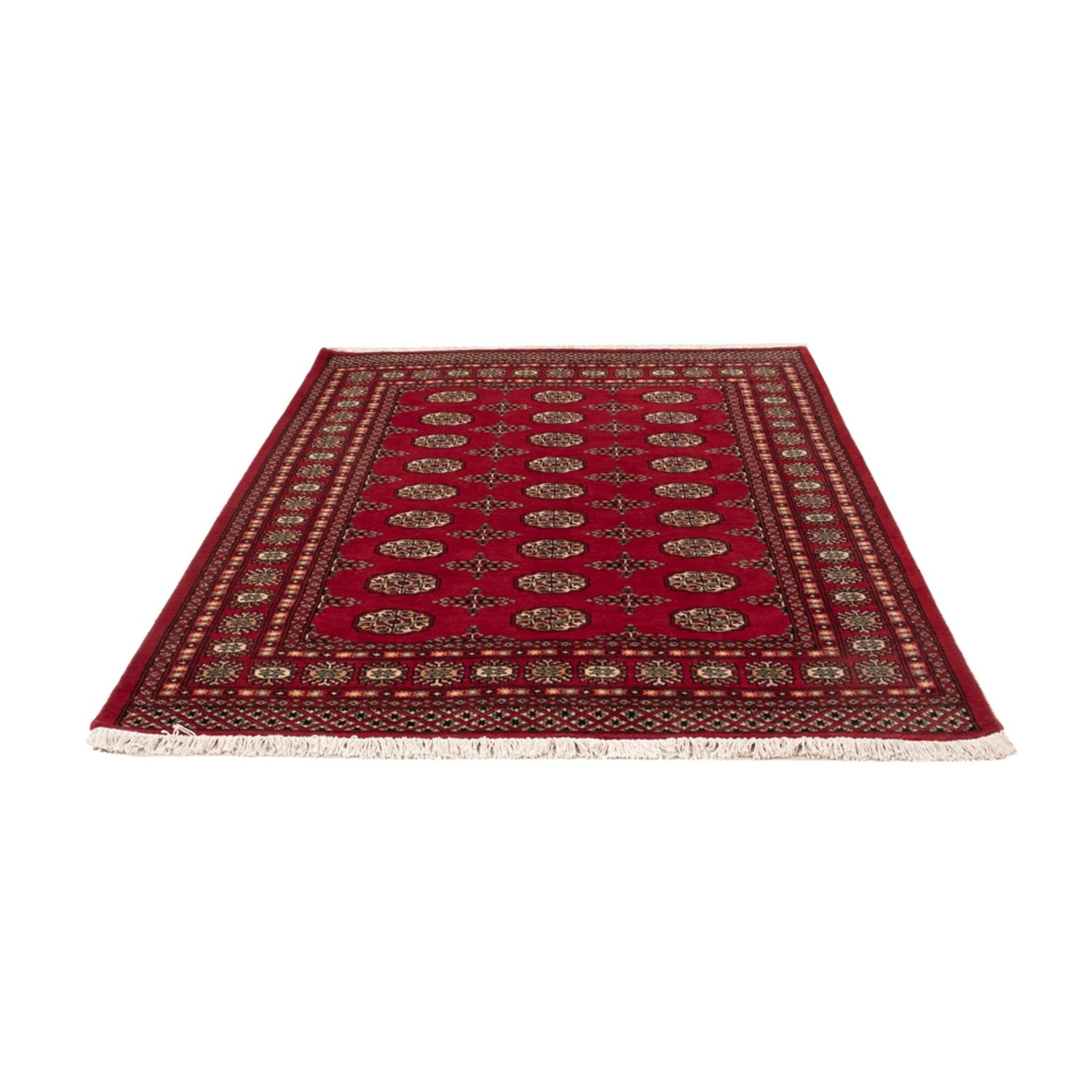 Pakistan Teppich - 204 x 141 cm - rot