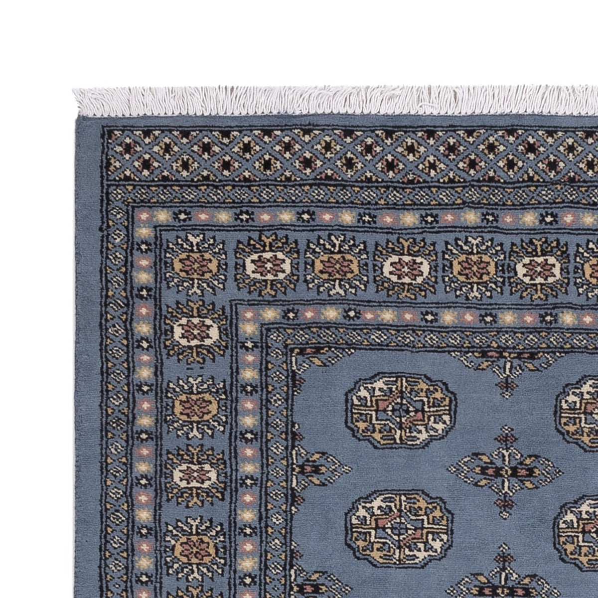Pakistan Teppich - 194 x 141 cm - blau