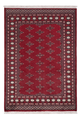 Pakistan Teppich - 195 x 140 cm - rot