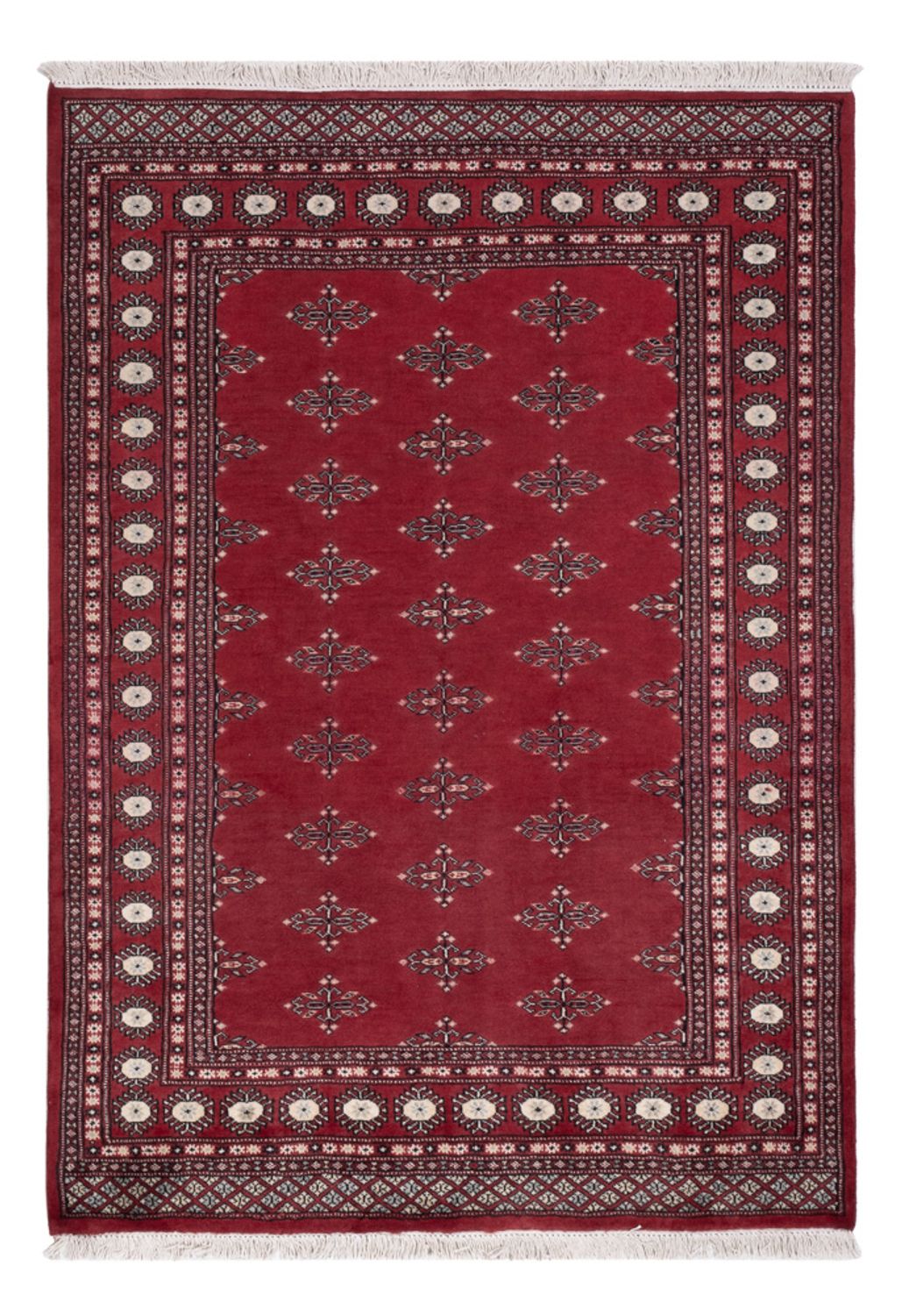 Pakistan Teppich - 195 x 140 cm - rot