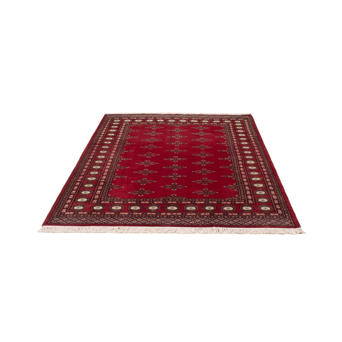 Pakistan Teppich - 195 x 140 cm - rot