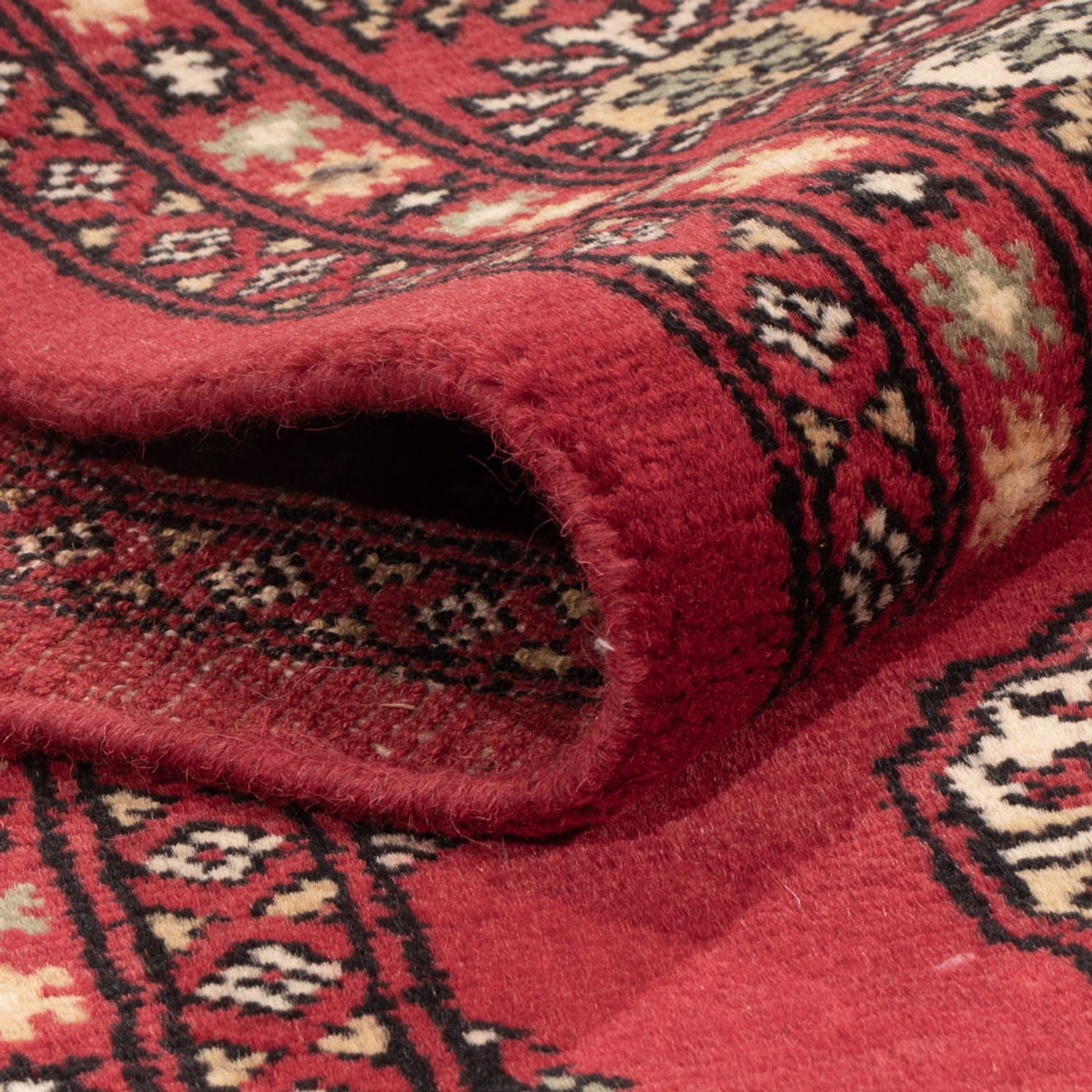 Pakistan Teppich - 210 x 139 cm - rot
