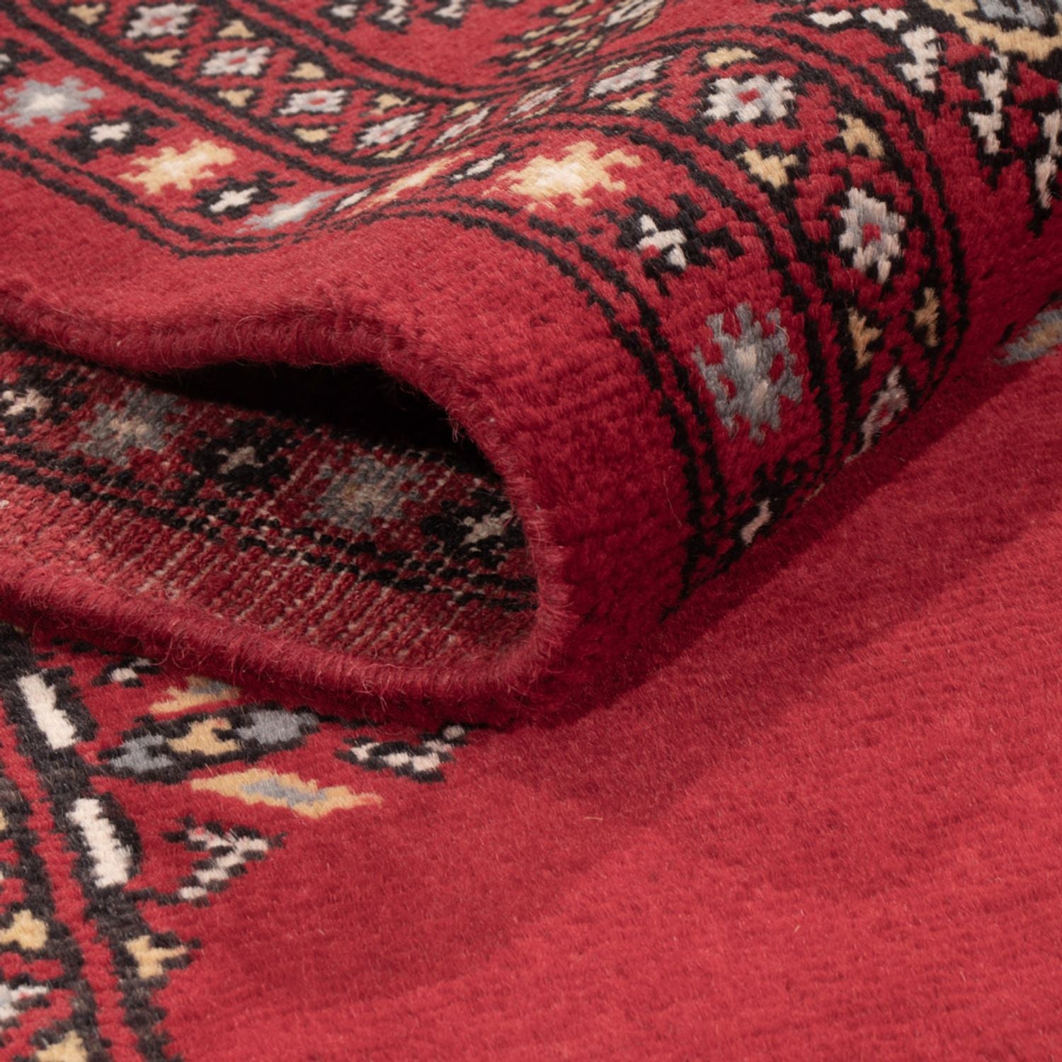 Pakistan Teppich - 218 x 140 cm - rot