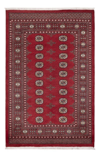 Pakistan Teppich - 216 x 139 cm - rot