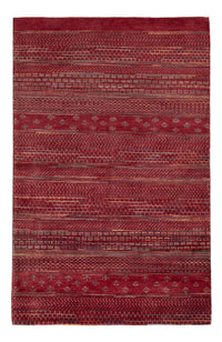 Gabbeh Teppich - Loribaft Indus - 192 x 122 cm - rot