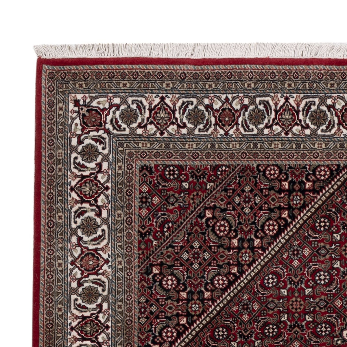 Orientteppich - Bidjar - Indus - 202 x 138 cm - dunkelbraun