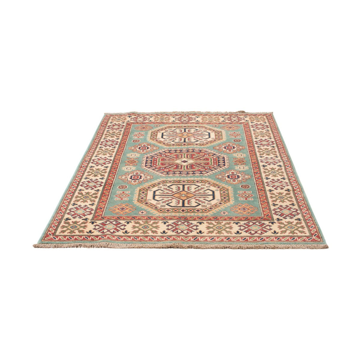 Ziegler Teppich - Kazak - 178 x 120 cm - hellblau
