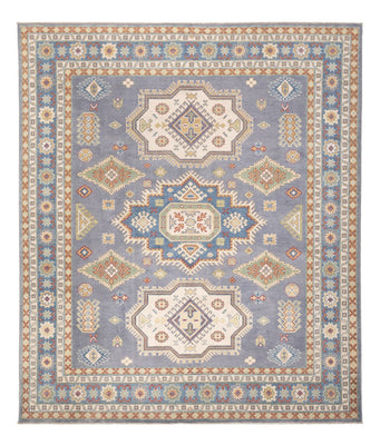 Ziegler Teppich - Kazak - 299 x 244 cm - seeblau