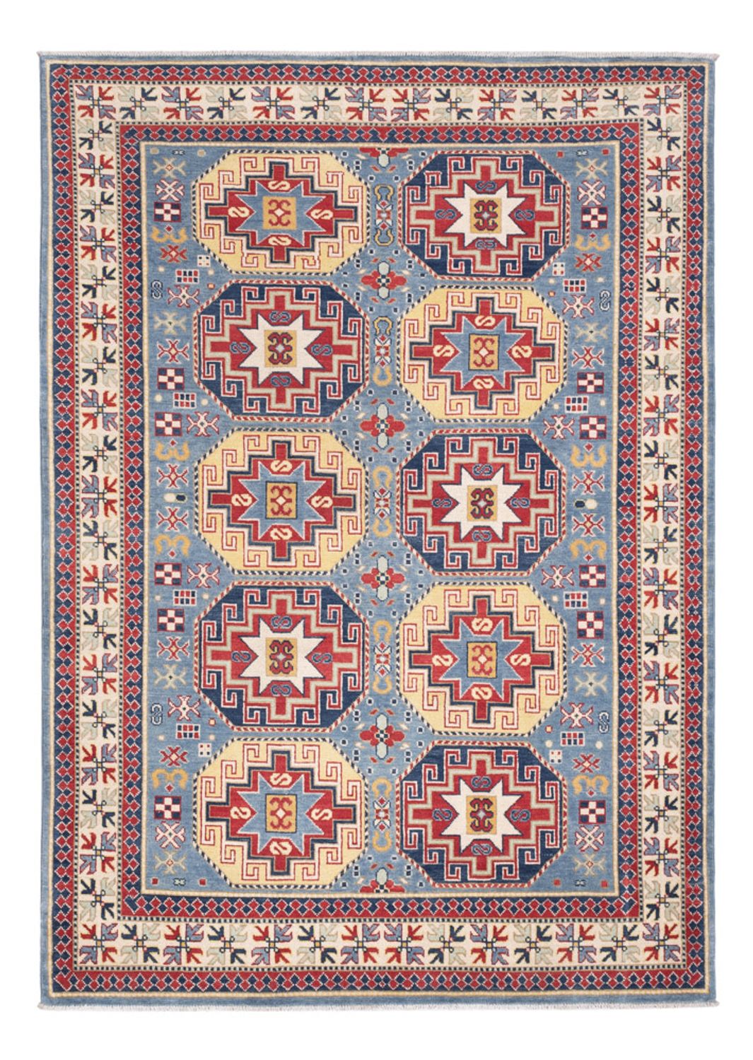 Ziegler Teppich - Kazak - 242 x 175 cm - mehrfarbig