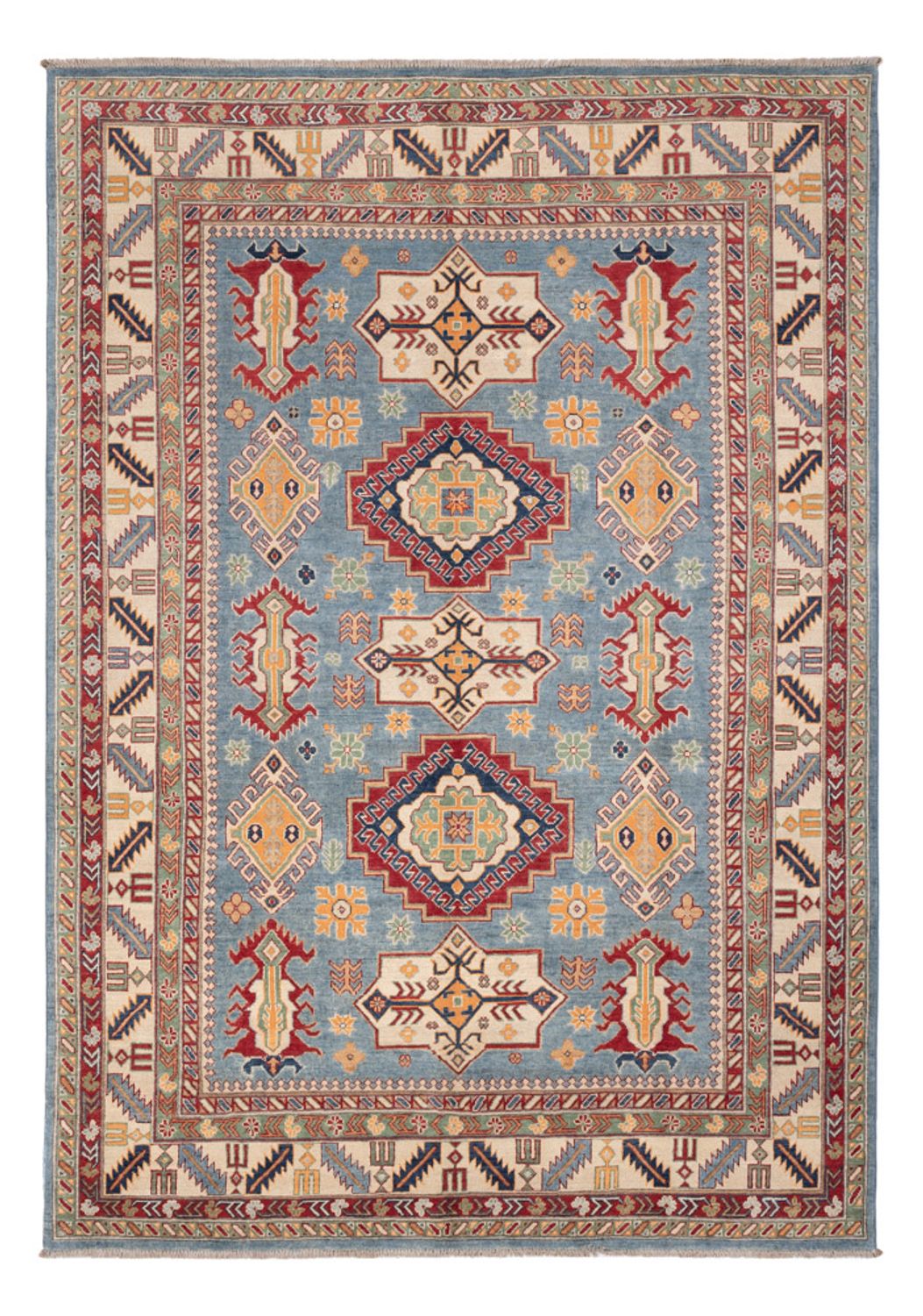 Ziegler Teppich - Kazak - 291 x 203 cm - blau