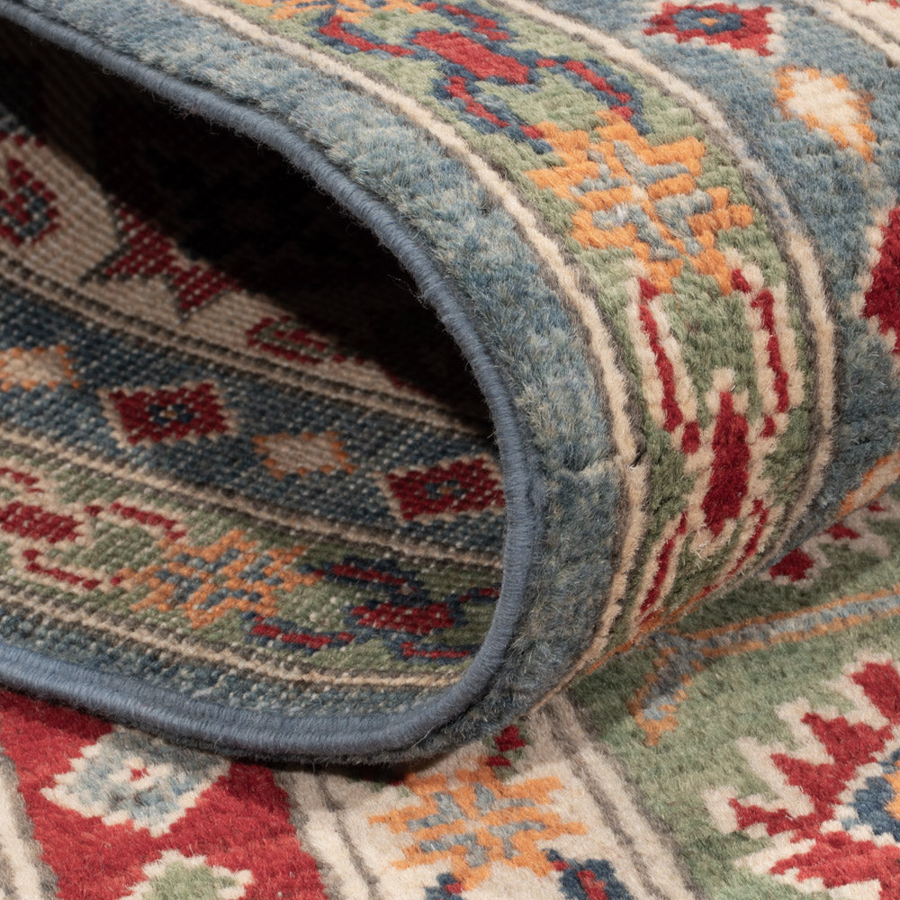 Ziegler Teppich - Kazak - 300 x 198 cm - blau