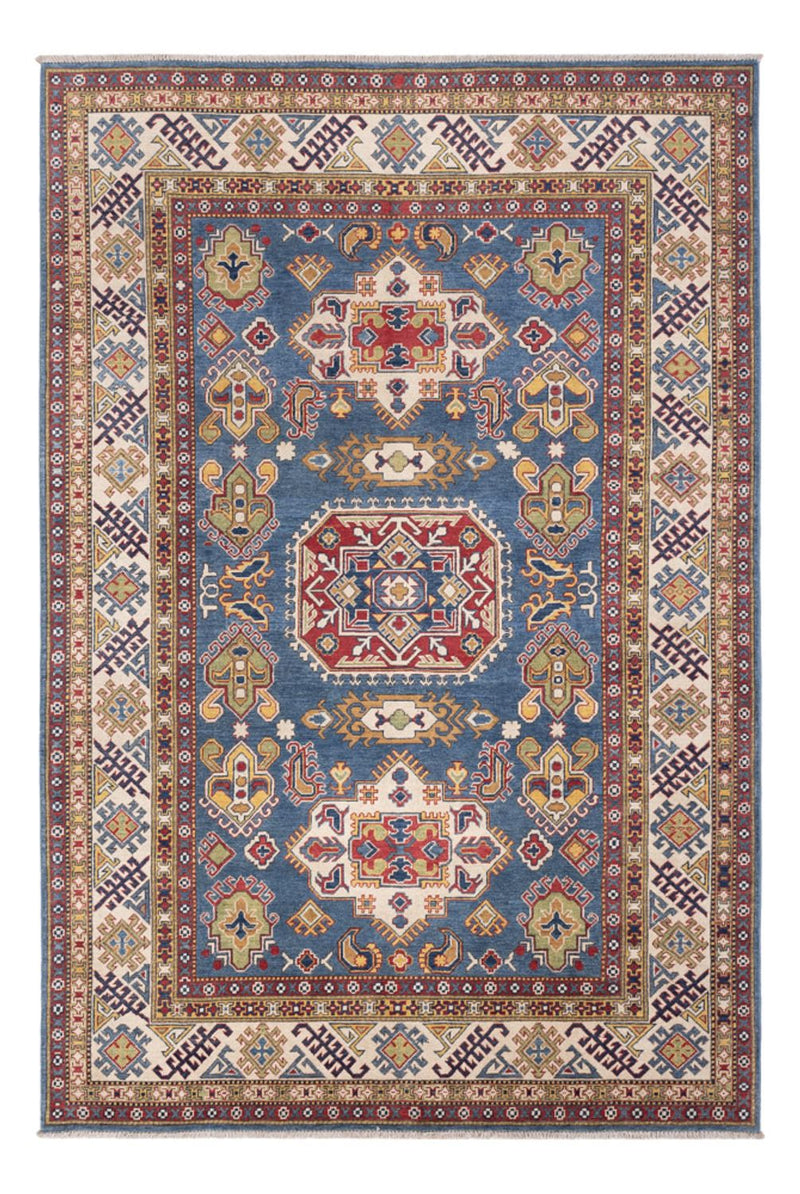 Ziegler Teppich - Kazak - 296 x 198 cm - blau