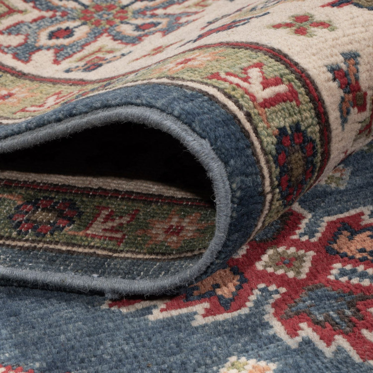 Ziegler Teppich - Kazak - 298 x 204 cm - blau