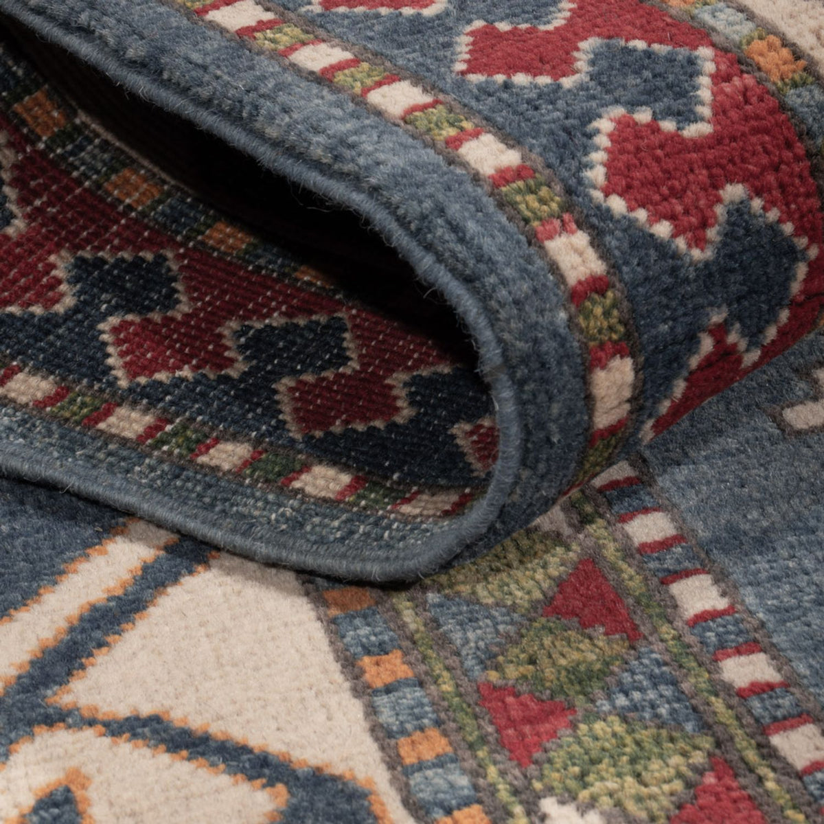 Ziegler Teppich - Kazak - 302 x 197 cm - blau