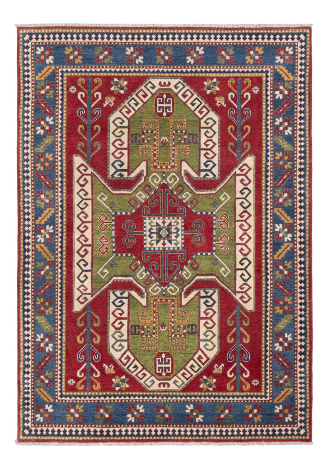 Ziegler Teppich - Kazak - 240 x 174 cm - mehrfarbig