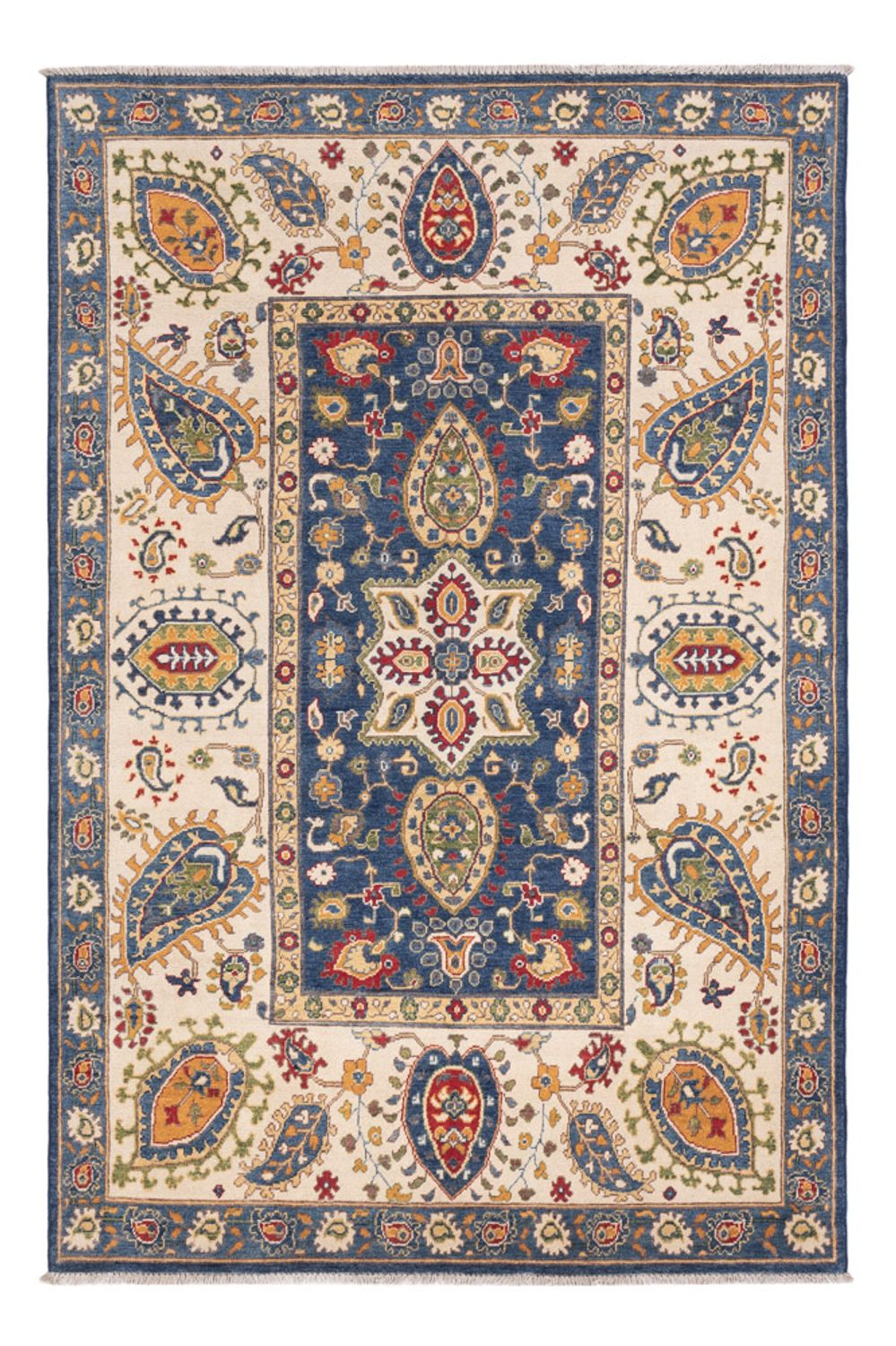 Ziegler Teppich - Kazak - 249 x 162 cm - blau