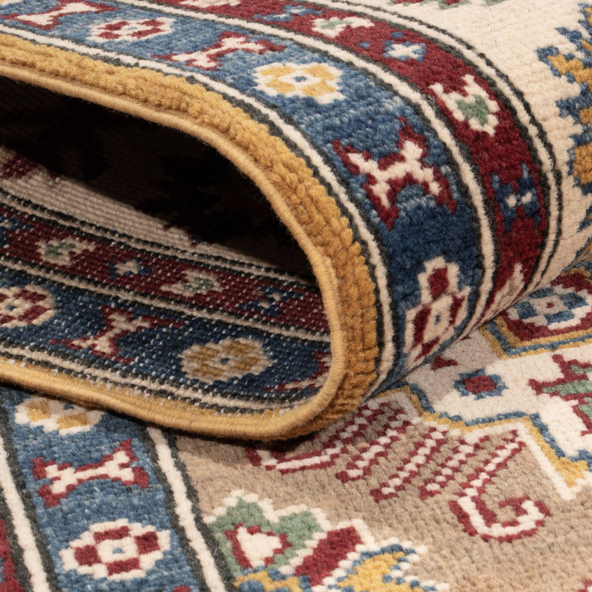 Ziegler Teppich - Kazak - 212 x 150 cm - dunkelbeige