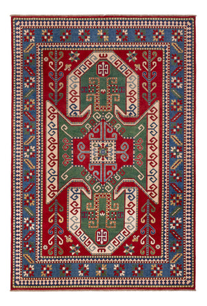 Ziegler Teppich - Kazak - 293 x 200 cm - grün