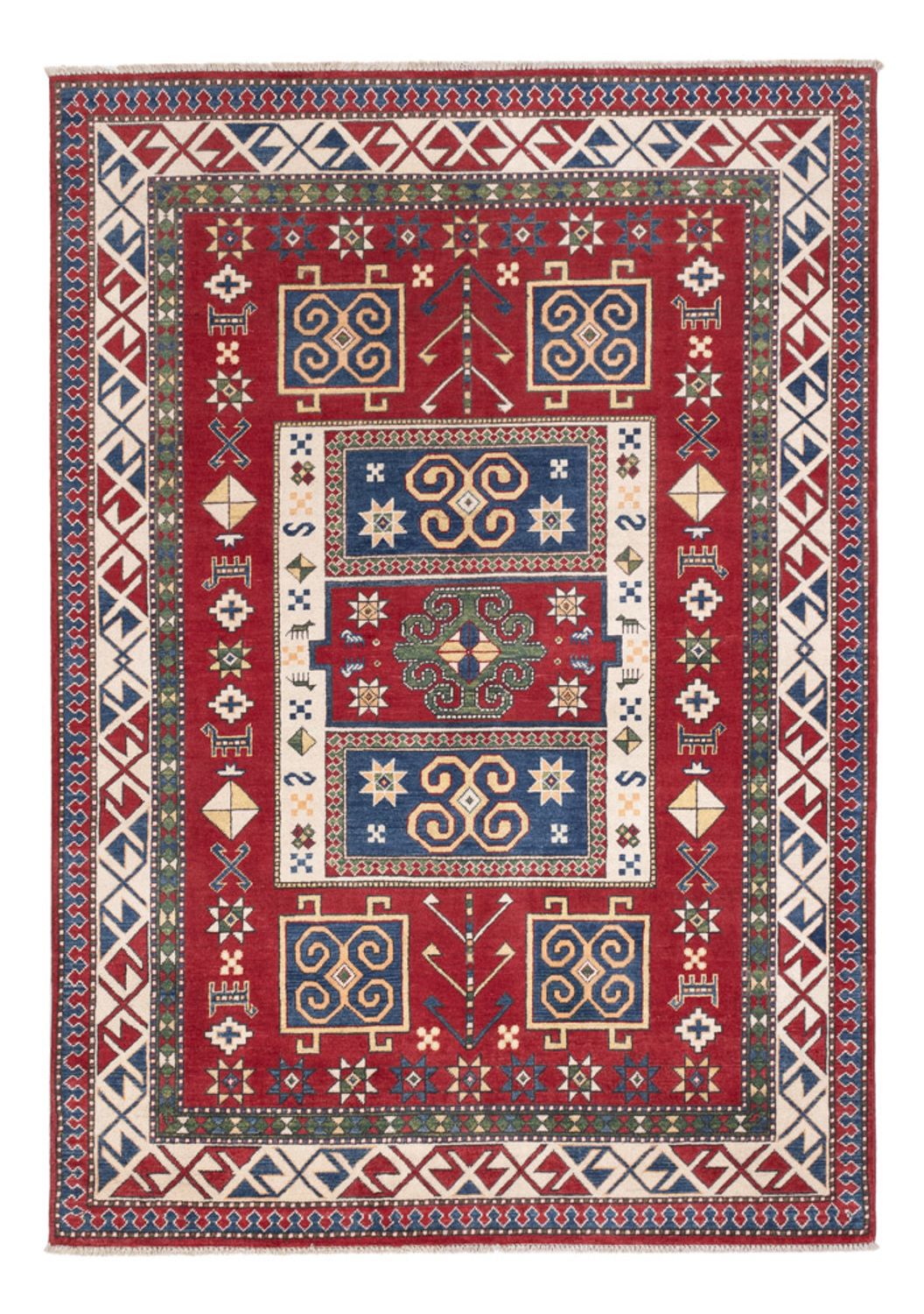 Ziegler Teppich - Kazak - 238 x 169 cm - mehrfarbig