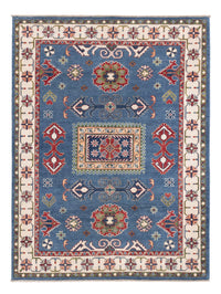 Ziegler Teppich - Kazak - 206 x 156 cm - blau