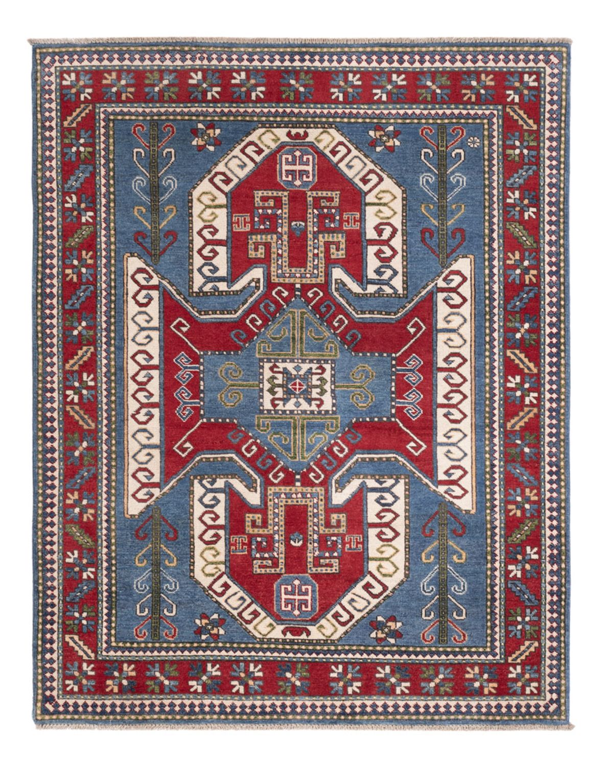 Ziegler Teppich - Kazak - 198 x 153 cm - mehrfarbig