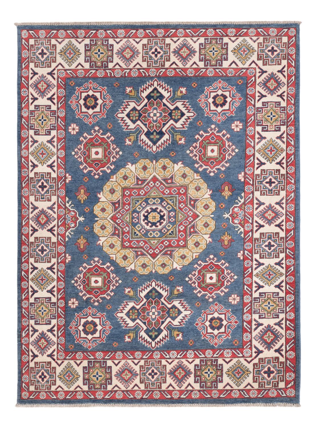 Ziegler Teppich - Kazak - 205 x 152 cm - blau