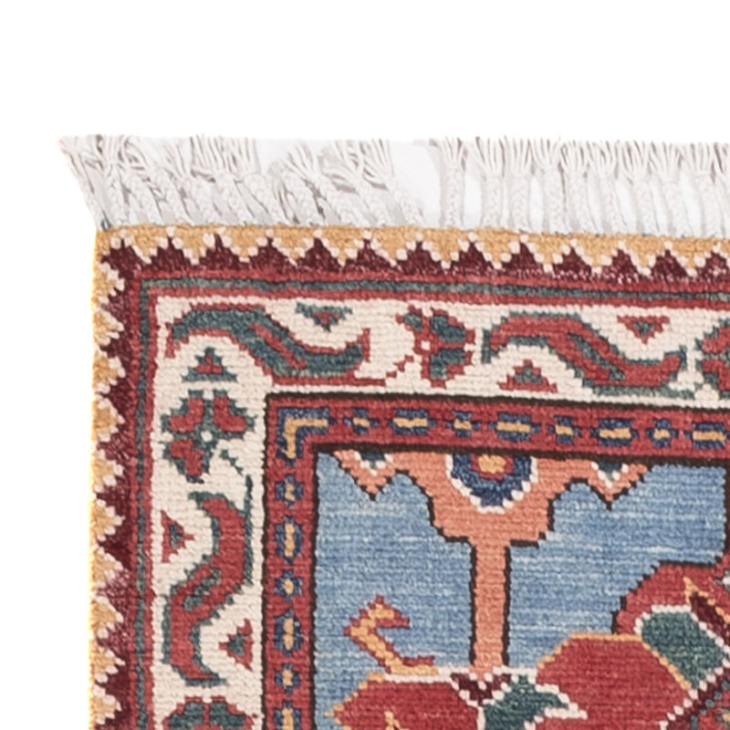 Läufer Ziegler - Kazak - 287 x 77 cm - blau